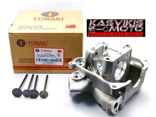 ΚΕΦΑΛΗ TOBAKI RACING YAMAHA N-MAX ΜΕ ΒΑΛΒΙΔΕΣ 20MM-23MM