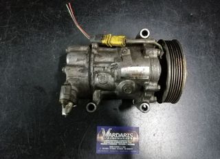 ΚΟΜΠΡΕΣΕΡ A/C SANDEN  CITROËN  XSARA <N0,N1,N2,N3_>  1.4-1.6 16V-2.0 16V  (05/2004-08/2005) - XSARA PICASSO <N68>  1.6-1.6 16V-1.8 16V-2.0 16V  (05/2004-06/2012)  ΚΩΔ. 96 844801 80 , SD6V12 1907