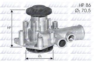 DOLZ ΑΝΤΛΙΕΣ ΝΕΡΟΥ ALFA ROMEO  A144 116610702400 117020702400 117020702402 162060702400 60533507 60704056 60732127