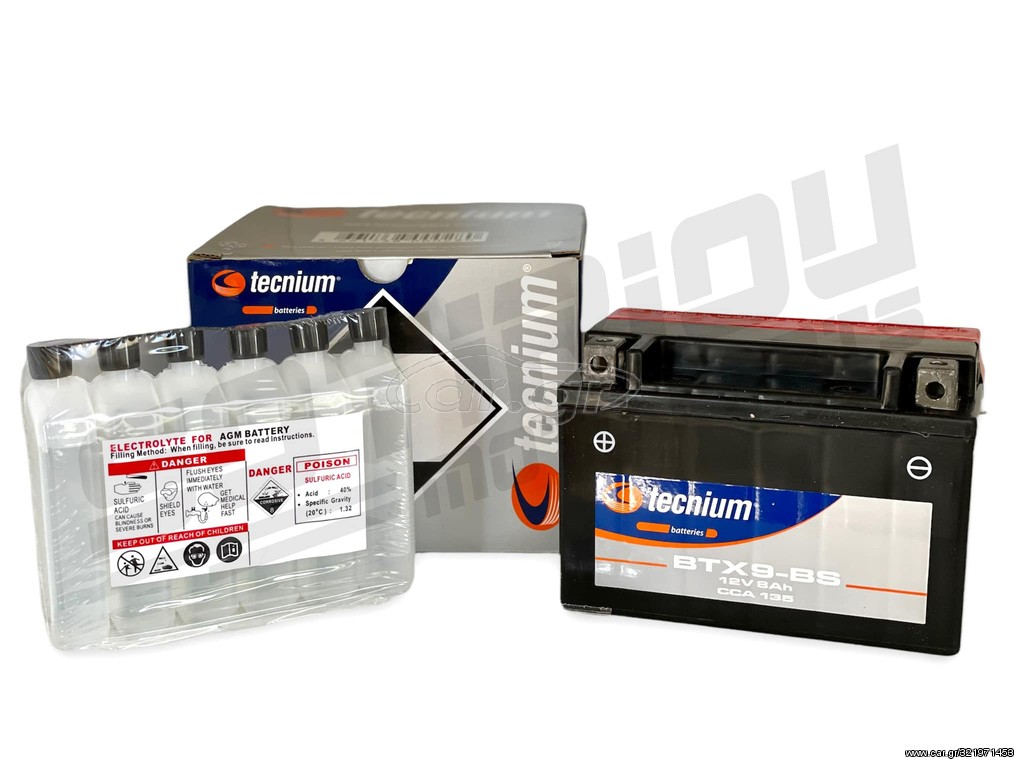 ΜΠΑΤΑΡΙΑ TECNIUM YTX9-BS