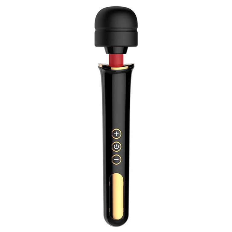 Stimulator - Wand Massager Super Powerful USB Black 10 Function