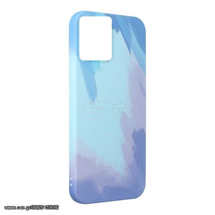 Forcell Pop Design 2 Back Cover Silicone Blue (iPhone 13 Pro)