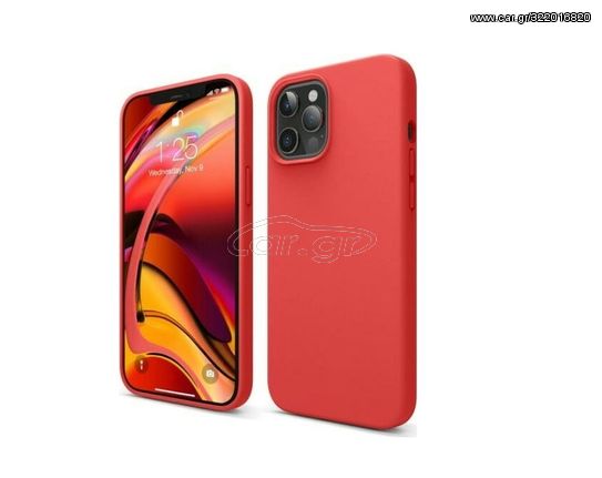 Silicone Case Bach Cover Σιλικόνης (iPhone 12 Pro Max) – Red