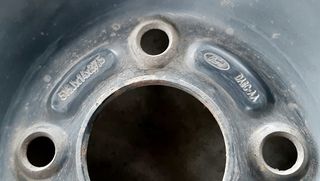 Ζάντες ατσάλινες γνήσιες από Ford Fiesta, 5.5×14", 4x108, 4 τεμάχια-thumb-3