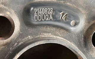 Ζάντες ατσάλινες γνήσιες από Ford Fiesta, 5.5×14", 4x108, 4 τεμάχια-thumb-4