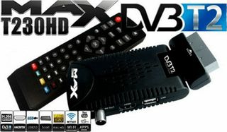 MAX 230 HD Ψηφιακός Δέκτης Mpeg-4 Full HD (1080p) με Λειτουργία PVR (Εγγραφή σε USB) Σύνδεσεις SCART / HDMI / USB MAX 230 HD Ψηφιακός Δέκτης Mpeg-4 Full HD (1080p) με Λειτουργία PVR (Εγγραφή σε USB) Σ