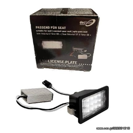 Led Φαναράκι Πινακίδας Για Seat Ibiza 6J 08-17 3Doors 1 Τεμάχιο