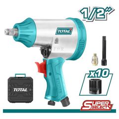 TOTAL ΣΕΤ ΑΕΡΟΚΛΕΙΔΟ 1/2" - 312Nm SUPER SELECT (TAT41125)