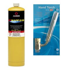 ΣΕΤ ΦΙΑΛΗ ΑΕΡΙΟΥ RTMAP/Pro 14 oz. (400 g.) ANSID - Φλόγιστρο προπανίου Hand Torch JH-1