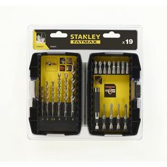 ΣΕΤ 19ΤΜΧ ΜΕ ΤΡΥΠΑΝΙΑ ΔΟΜΙΚΩΝ + ΜΥΤΕΣ FATMAX STANLEY STA88201