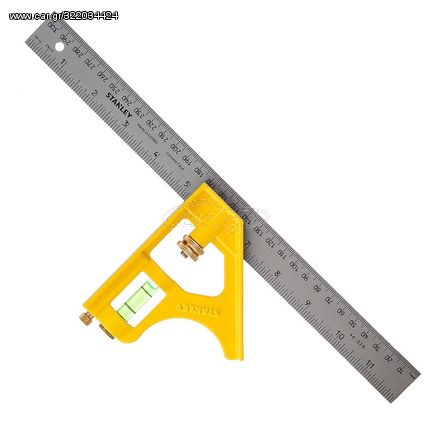 ΓΩΝΙΑ ΠΟΛΛΑΠΛΩΝ ΧΡΗΣΕΩΝ 300mm ΜΕΤΑΛΛΙΚΗ STANLEY 2-46-028