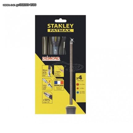 ΣΕΤ ΚΑΤΣΑΒΙΔΙΑ ΜΕ ΜΥΤΗ ΔΙΑΜΑΝΤΙΟΥ 4 TEM.  FATMAX STANLEY FMHT0-62060