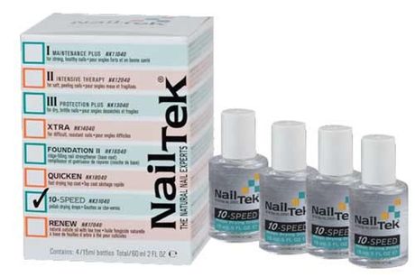 Σταγόνες για γρήγορο στέγνωμα του μανό- Nail Tek 10-SPEED (4X15ml)