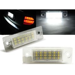 Led Φαναράκια Πινακίδας Για Vw Touran ,Jetta , Caddy ,Passat ,Transporter / Skoda Superb Canbus Ζευγάρι 2 Τεμάχια