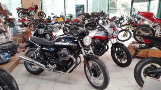 Moto Guzzi V 7 2025 SPECIAL SILVER STRIPE MONOCHROME ETOIMOΠΑΡΑΔΟΤΟ !!!-thumb-2
