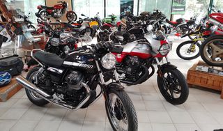 Moto Guzzi V 7 2025 SPECIAL SILVER STRIPE MONOCHROME ETOIMOΠΑΡΑΔΟΤΟ !!!