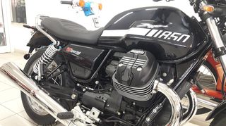 Moto Guzzi V 7 2025 SPECIAL SILVER STRIPE MONOCHROME ETOIMOΠΑΡΑΔΟΤΟ !!!-thumb-13