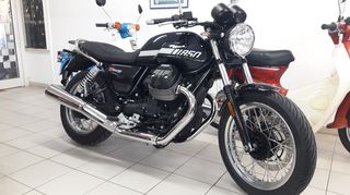 Moto Guzzi V 7 2025 SPECIAL SILVER STRIPE MONOCHROME ETOIMOΠΑΡΑΔΟΤΟ !!!-thumb-14