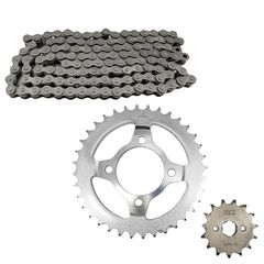 Αλυσιδογράναζα Daytona Sprinter 125 ενισχυμένη αλύσιδα 428SB 104Δ 36Δ 15Δ RK