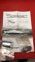 ΧΕΙΡΟΛΑΒΕΣ ΝΙΚΕΛ ΣΕΤ MITSUBISHI LANCER / ASX / OUTLANDER (MZ576228EX) Door Handle Covers