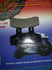 LIFAN 125 OFF ROAD  Τακάκια Φρένων Εμπρός & Πίσω  EBC