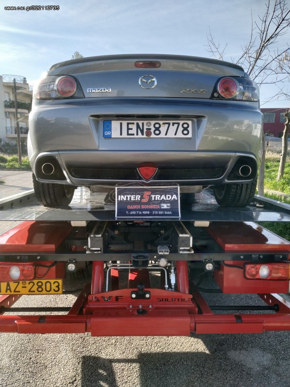 ΚΑΠΟ ΠΙΣΩ ΜΑZDA RX8