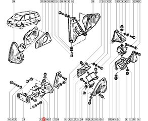 ΒΑΣΗ ΜΗΧΑΝΗΣ RENAULT 18 ,  ESPACE-thumb-2