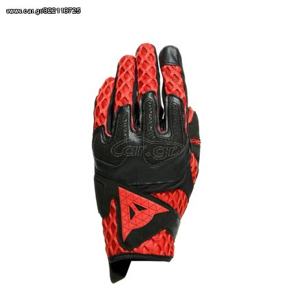 DAINESE AIR-MAZE UNISEX GLOVES καλοκαιρινά γάντια μαύρο/κόκκινο 