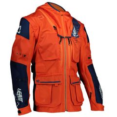 ΜΠΟΥΦΑΝ ENDURO LEATT 5.5 ORANGE