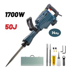 BDH1710 Κατεδαφιστικό Πιστολέτο 50J 1700W - ΚΡΟΥΣΤΙΚΑ ΕΞΑΓΩΝΑ - BORMANN (#045458)