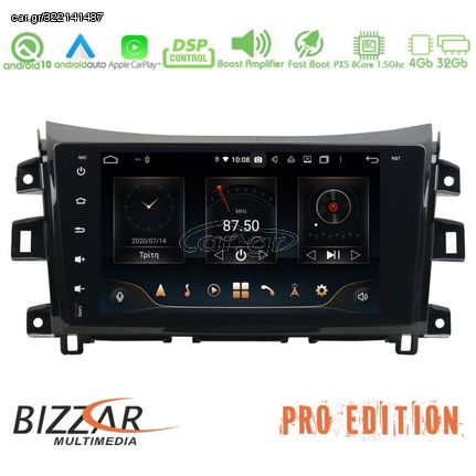 Bizzar Pro Edition Nissan Navara NP300 Android 10 8Core Multimedia Station