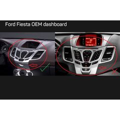 Πρόσοψη R/CD-Οθόνης Ford Fiesta-thumb-1