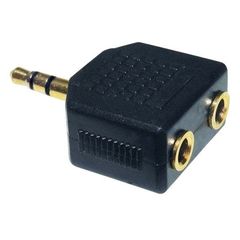 10-2043G Adaptor 3,5mm Σε 2x 3,5mm Stereo