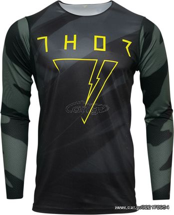 ΜΠΛΟΥΖΑ MX THOR PRIME PRO CAST MILITARY GREEN/BLACK