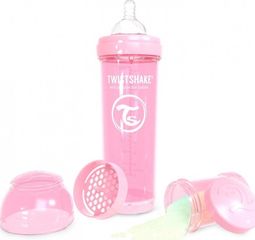 Twistshake Μπιμπερό Κατά Των Κολικών 330ml Pastel Pink 78261