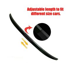 Αεροτομή Black Gloss Universal για όλα τα αυτοκίνητα Κωδ. LA269-thumb-5