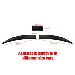 Αεροτομή Black Gloss Universal για όλα τα αυτοκίνητα Κωδ. LA269-thumb-9