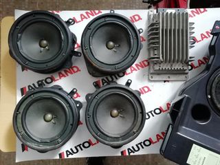 BOSE ΗΧΕΙΑ + SUB + ΕΝΙΣΧΥΤΗΣ - AUDI A3 8P 2003-2008