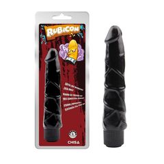 Ignite Black Vibrating Dildo