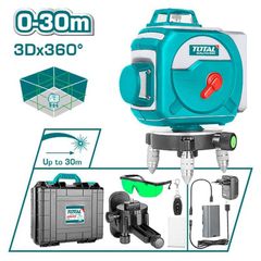 TOTAL ΑΛΦΑΔΙ LASER 3D ΑΥΤΟ-ΟΡΙΖΟΝΤΙΟΥΜΕΝΟ ΜΕ ΠΡΑΣΙΝΕΣ ΑΚΤΙΝΕΣ (TLL255267)