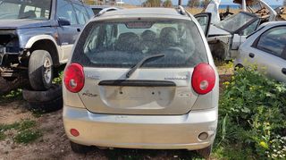 Τζαμόπορτα και πίσω προφυλακτήρας CHEVROLET MATIZ 05-09