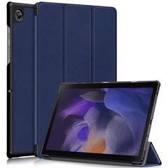 Θήκη Βιβλίο Tri-Fold με Βάση Στήριξης για Samsung Galaxy Tab A8 10.5 (2021) - Σκούρο Μπλε