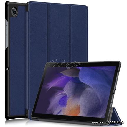 Θήκη Βιβλίο Tri-Fold με Βάση Στήριξης για Samsung Galaxy Tab A8 10.5 (2021) - Σκούρο Μπλε