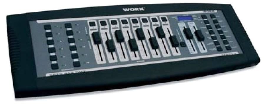 WORK SCAN 812 DMX ΚΟΝΣΟΛΑ ΡΟΜΠΟΤΙΚΩΝ