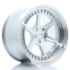 Japan Racing Wheels JR43 BLANK Silver w/Machined Face 18*10.5