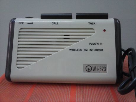 Ενδοεπικοινωνία FM Wireless Intercom Ζεύγος 2 σταθμών (push to talk)