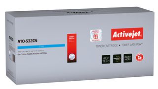 Activejet ATO-532CN toner (replacement for OKI 46490403; Supreme; 1500 pages; cyan)
