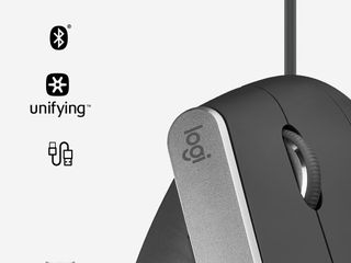 Logitech MX Vertical Advanced Ergonimic mouse RF Wireless+Bluetooth Optical 4000 DPI Right-hand-thumb-3