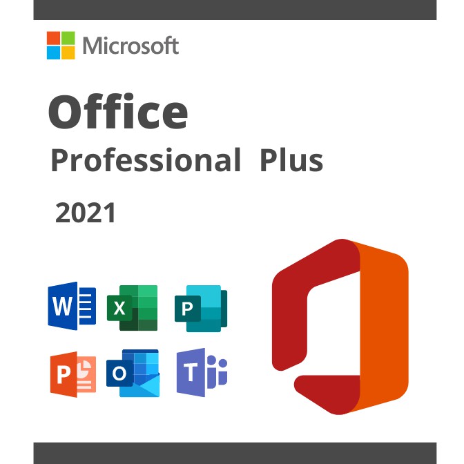 Microsoft Office Professional Plus 2021 Multilanguage 5 Users Ηλεκτρονική Άδεια