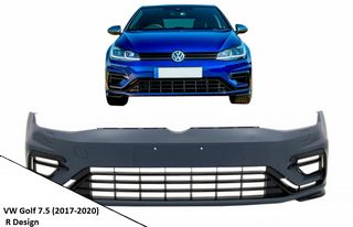 Προφυλακτήρας Εμπρός VW Golf 7.5 (2017-2020) R Design 